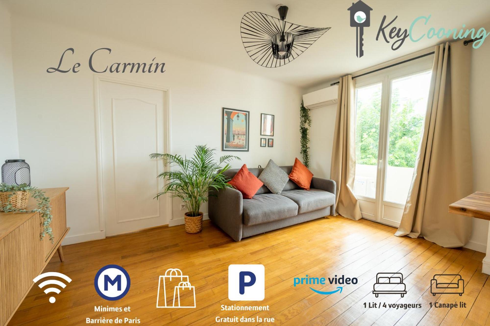 Le Carmin - Calme, Spacieux Et Climatise Appartement Toulouse